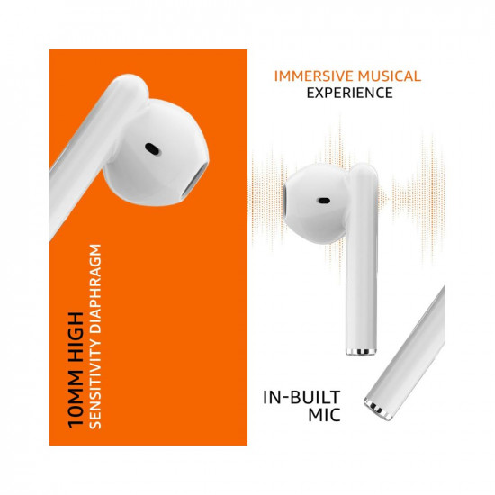 Basics True Wireless in-Ear Earbuds with Mic, Touch Control